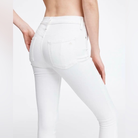 Rag & Bone Mid Rise Women’s Skinny White Jeans | 25, 26, 27 - Picture 5 of 5